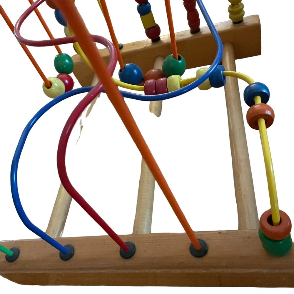 Vintage Educo ED184‎ The Original Super Maze Tumbler Style Busy Beads Activity